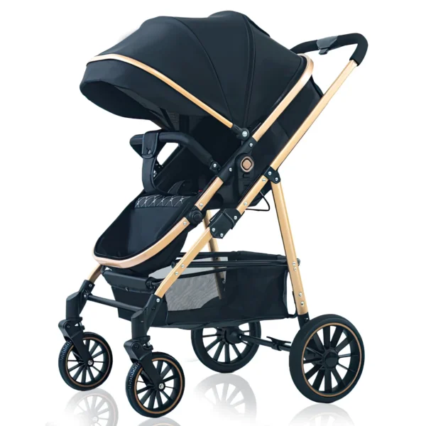 Lightweight stroller strollers for baby baby pram with four wheels travel stroller high landscape fold stroller stroller