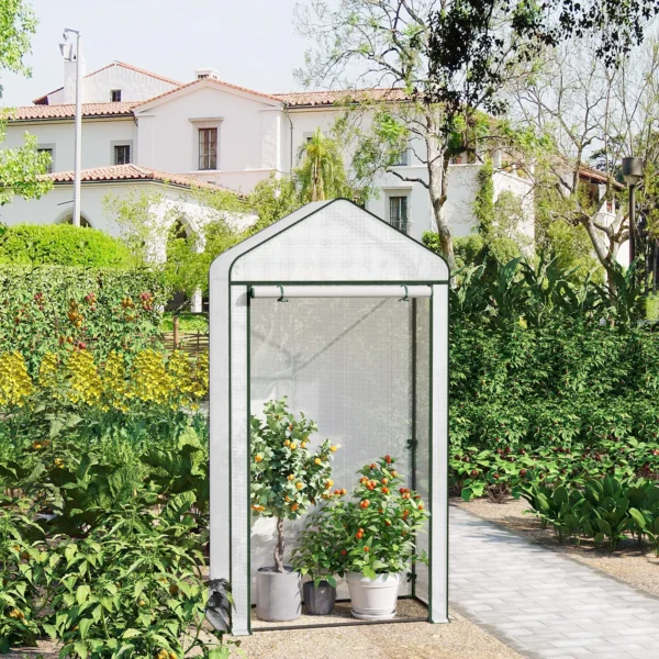 Foil Greenhouse Tomato Garden House Cold Frame Vegetable Winter Tent for Plants Farming Outdoors 100x150x190cm