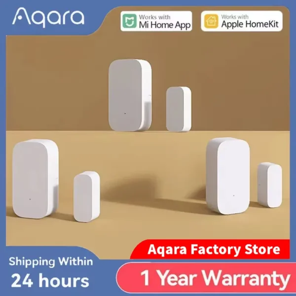 Aqara Door Window Sensor Zigbee Wireless Connection Alarm Smart Mini Door Sensor Work With Aqara Gateway Mi Home HomeKit APP