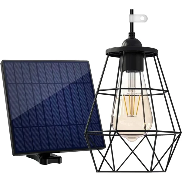 Lumini solare suspendate pentru interior și exterior Super Bright IP65 Waterproof Solar Shed Lights pentru dormitor Living Room Garden Garage