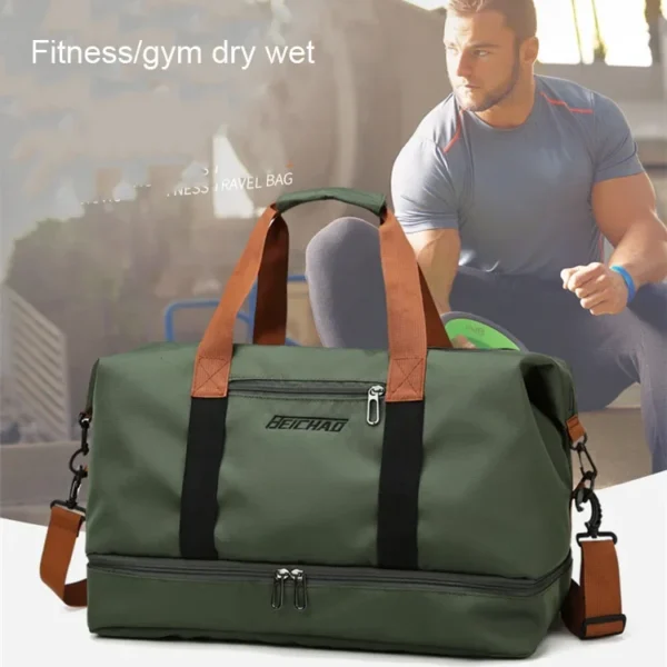 Travel Gym Bag Short-distance Luggage Portable Fitness Bags Shoulder Crossbody Chest Bag Handbags Duffle Carry On Weekender Bag