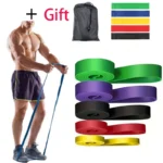 Resistance Bands Exercise Elastic Band Home Yoga Gym Equipment Accessories Sports Power Pull-Up Assist Band Bodybuilding