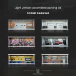 Collector 1/64 Garage Parking Lot Alloy Car Model Car Scene Storage Display Box Car Model Replica Collection Toys for Boys