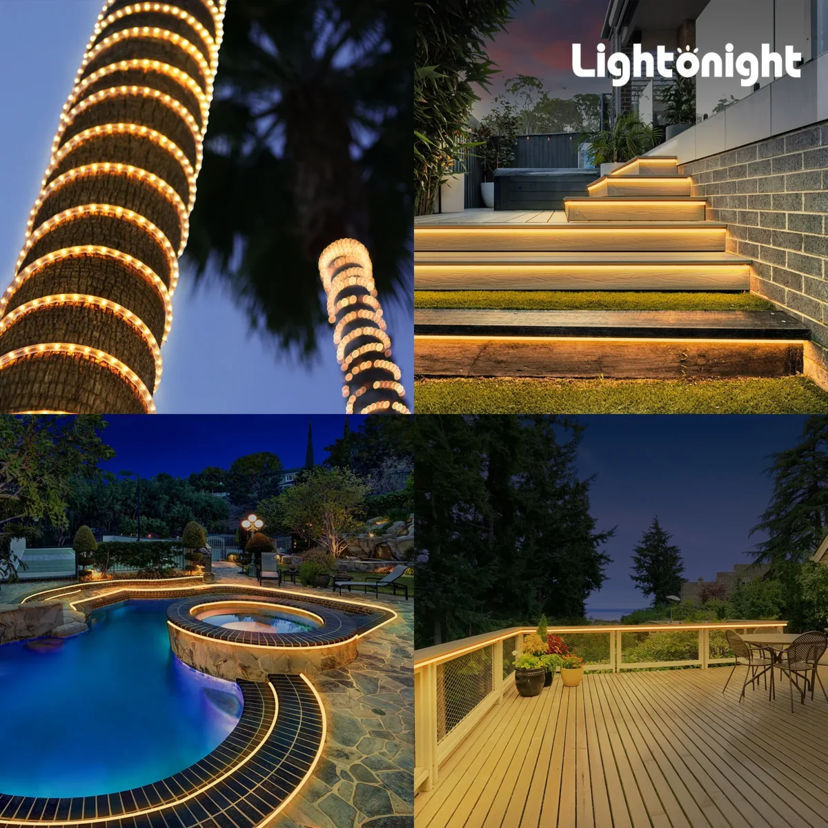 IP67 Waterproof Solar COB Strip Light DC 24V 80LEDs/m 10M High Density Dimmable Adhensive Tape Outdoor Home Garden Yard Decor - Imagine 3