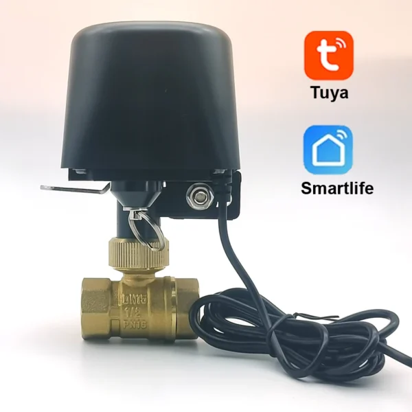 Tuya Zigbee WIFI Smart Water Valve DN15 DN20 DN25 Home Automation Control Faucet Timer Support Alexa Google Assistant SmartLife