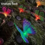 LED Solar Butterfly Outdoor Lights, Courtyard Atmosphere Lamp, Landscape Lighting, for Garden,Lawn,Yard,Park,Villa,Home Decor