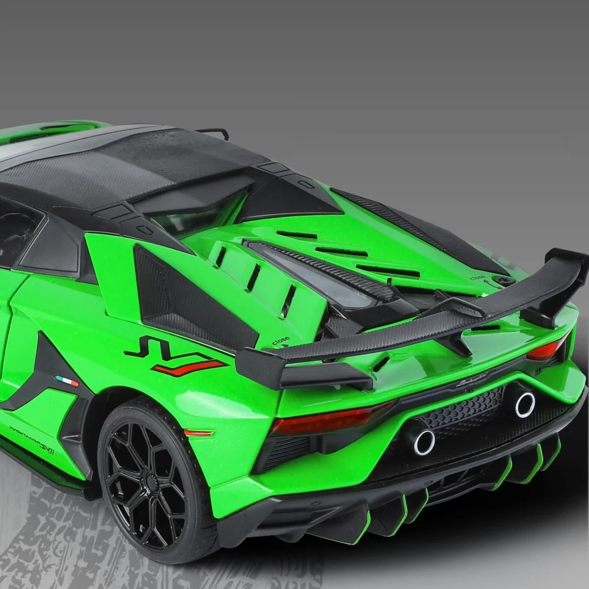 1:18 Aventador SVJ63 Removable Convertible Version Supercar Alloy Metal Diecast Model Car Simulation Decoration Ornaments Gifts - Imagine 5