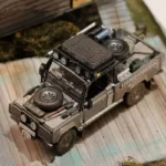 1/24 Land Range Rover Defender 110 Tomb LE Alloy Pickup Car Model Diecasts Off-road Vehicles Car Model Sound Light Kids Toy Gift
