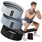 1/3pcs Elastic Resistance Band Legs and Hip Training Yoga Squat Elastic Band Latex Non-slip Gym Supplies Come with Storage Bag