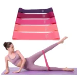 Portable Fitness Workout Equipment Rubber Resistance Bands Yoga Gym Elastic Gum Strength Pilates Crossfit Women Weight Sports