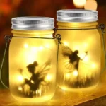 Solar Mason Jar Light Solar Lantern Fairy Lights Waterproof IP65 Hanging Standing Solar Lamp Garden Ornament For Patio Lawn 2025