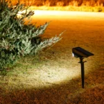 10 LEDs Solar Spotlight Outdoor, 180° Adjustable Waterproof & Anti - aging Ground/Wall Mount, for Garden Yard Landscape Lighting