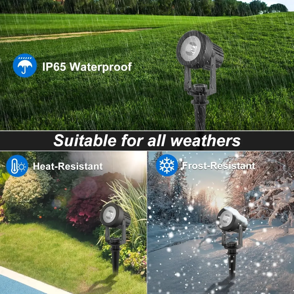 1/2/4/6 LEDS Solar Spotlight Outdoor Garden Wall Lamp for Tree Street Decor IP65 Waterproof LED Landscape Countyard Solar Light - Imagine 3