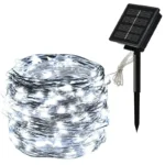 1 Set Of Solar Light String OutdoOr Waterproof 8-mode Copper Wire, Fairy Tale Light, Christmas Light, Used For Outdoor Garden
