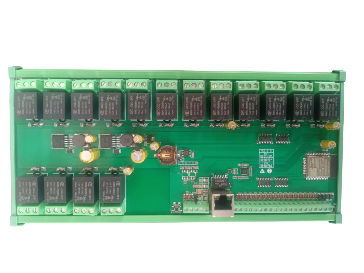 Ethernet Relay Board 16 32 Channel ESP32 WIFI MQTT Home Assistant Domoticz OpenHAB Digital Input Smart Switch - Imagine 6