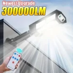 30000LM lumini solare cu LED-uri lumini solare în aer liber de senzor de mișcare 3 moduri impermeabile IP65 Solar Garden Light Street Yard Lantern