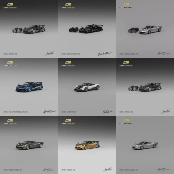 CM Model 1/64 Pagani Zonda Huayra Imola Alloy car model