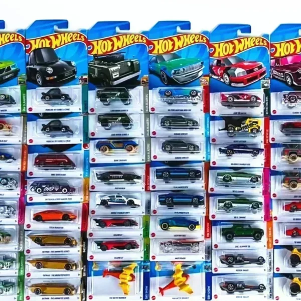 Original Hot Wheels Car Nissan Benze Audi Diecast 1/64 Voiture Batmobile Mazda Ford Boys Toys for Juguetes Model Birthday Gift
