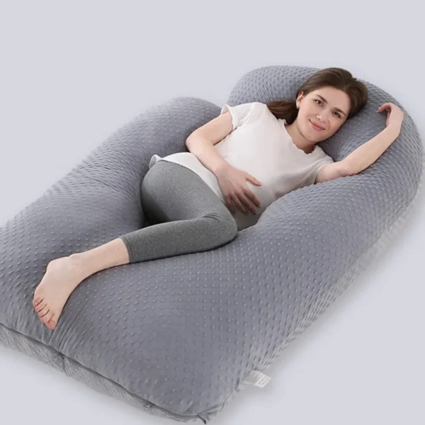 3KG Crystal velvet G-shaped Waist Support Pillow for Pregnant Women Pregnancy Pillow Maternity Breastfeeding Cushion Pregnancy