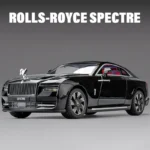 1:24 Rolls-Royce Spectre Alloy Model Car Toy Diecasts Metal Casting Sound and Light Pull Back Car Toy For Children Vehicle