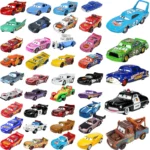 Disney Pixar Cars Metal Diecast Car Toy Lightning McQueen Matt Jackson Storm Ramirez 1:55 Alloy Pixar Car Boy Toy Birthday Gifts