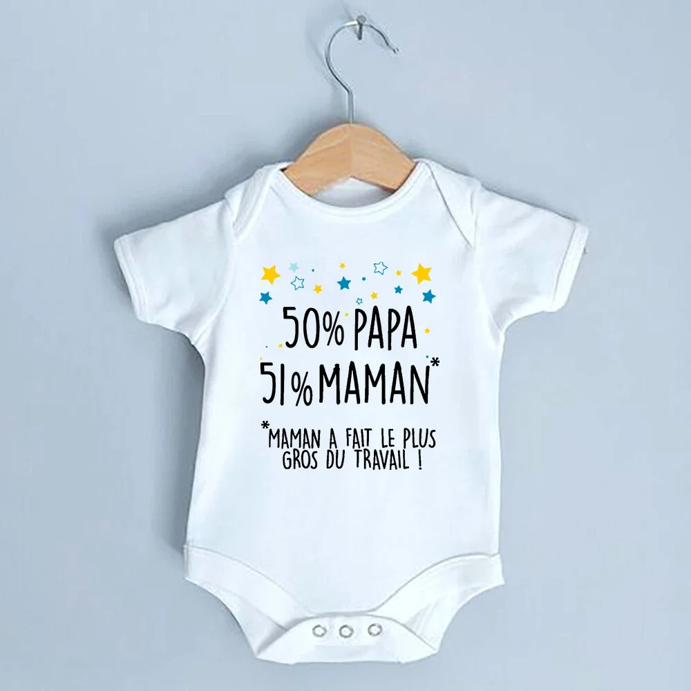 kf-S618858b43e01456da249bd5e7966fb8aE 50d 51%mom Mom Did Most of The Traveling Newborn Bodysuits Mothers Day Baby Boy Girl Outfits Infant Romper Mothers Day Gifts - Imagine 1