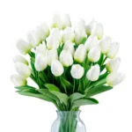 1/5/10/15PCS Tulips Artificial Flowers Real Touch Flowers Tulip Bouquet Decor Fake Tulips Flower for Home Wedding Decorations
