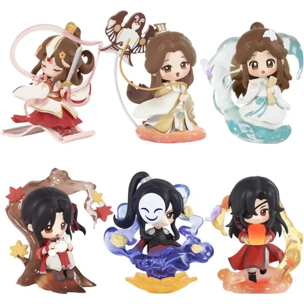 Heaven Official's Blessing The Splendor of Painting Series Blind Box Tian Guan Ci Fu Mystery Box Xielian & Huacheng Figure Toys