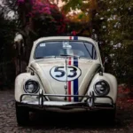 1:18 Scale Simulation Volkswagen Beetle 1955 Vintage Alloy Car Model Sound Light Vehicles Boy Toy Birthday Children Gifts