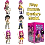 6pcs/Set KPop Demon Hunters Model Blind Box Children's Toys Rumi/Mira/Zoey Pvc Desktop Decoration Hand Doll Birthday Gift