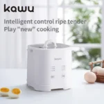 Smart egg cooker, suitable for hot spring eggs, soft-boiled eggs, precise temperature control, and dual-purpose for steaming