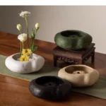 Simplicity Seedpod Ceramic Vase Artificial Flower Decorative Flowers Pots Desk Decoration Floral Arrangement Modern Decor