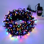 Outdoor Christmas Light New year's garland Lamp 100m 20m Twinkle LED String Holiday Wedding Decorative lights adornos de navidad