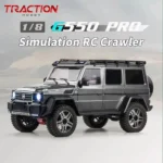 TRACTION HOBBY KM5 G550 Pro 4WD RC Crawler 1/8 Electric Remote Control Model Cars Adult Children's Toys