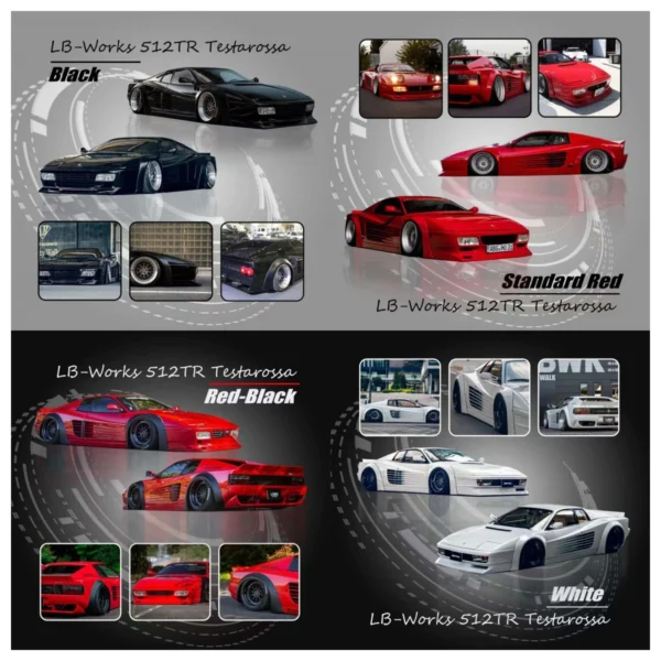 Star Model 1:64 512TR LB-Works Limited499 Diecast Model Car