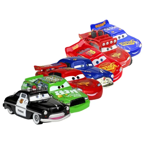 Disney Pixar Cars 2 3 Lightning McQueen Chick Hicks 1:55 Modeling Metal Toy Car Alloy Sally Racing Model Children Birthday Gifts